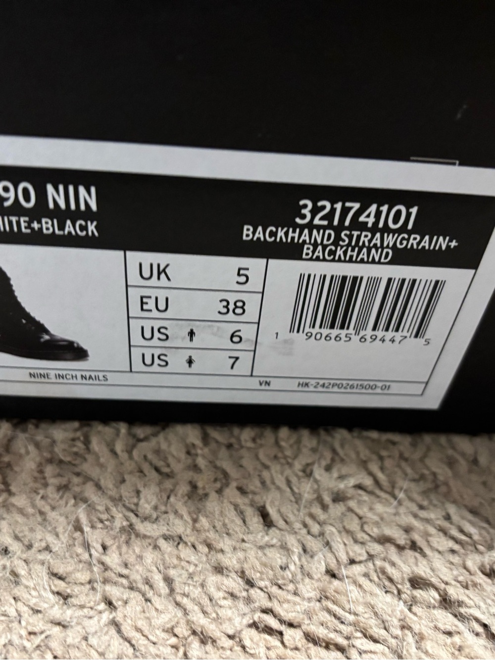 Dr. Martens Nine Inch Nails Boots Excellent Condition UK 5 - Picture 3 of 12